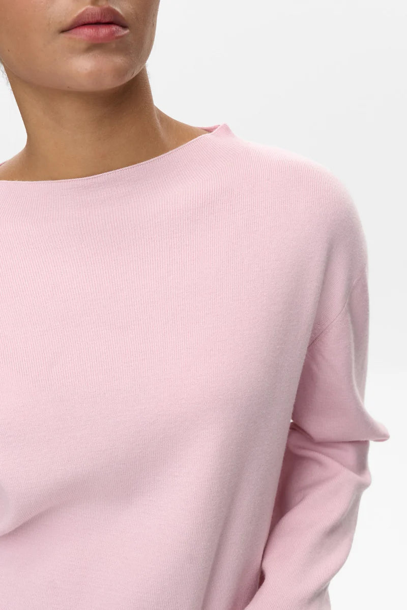 NUCARMA CROP PULLOVER - CHERRY BLOSSOM