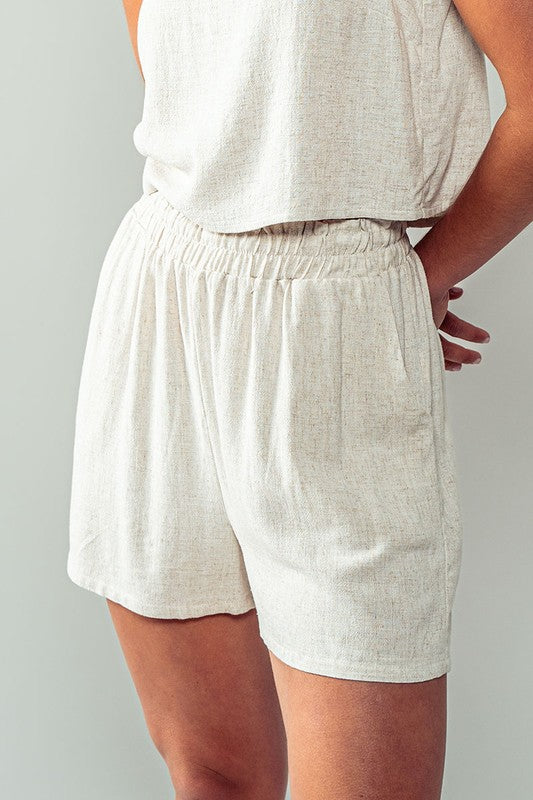 ANNIE LINEN SHORT