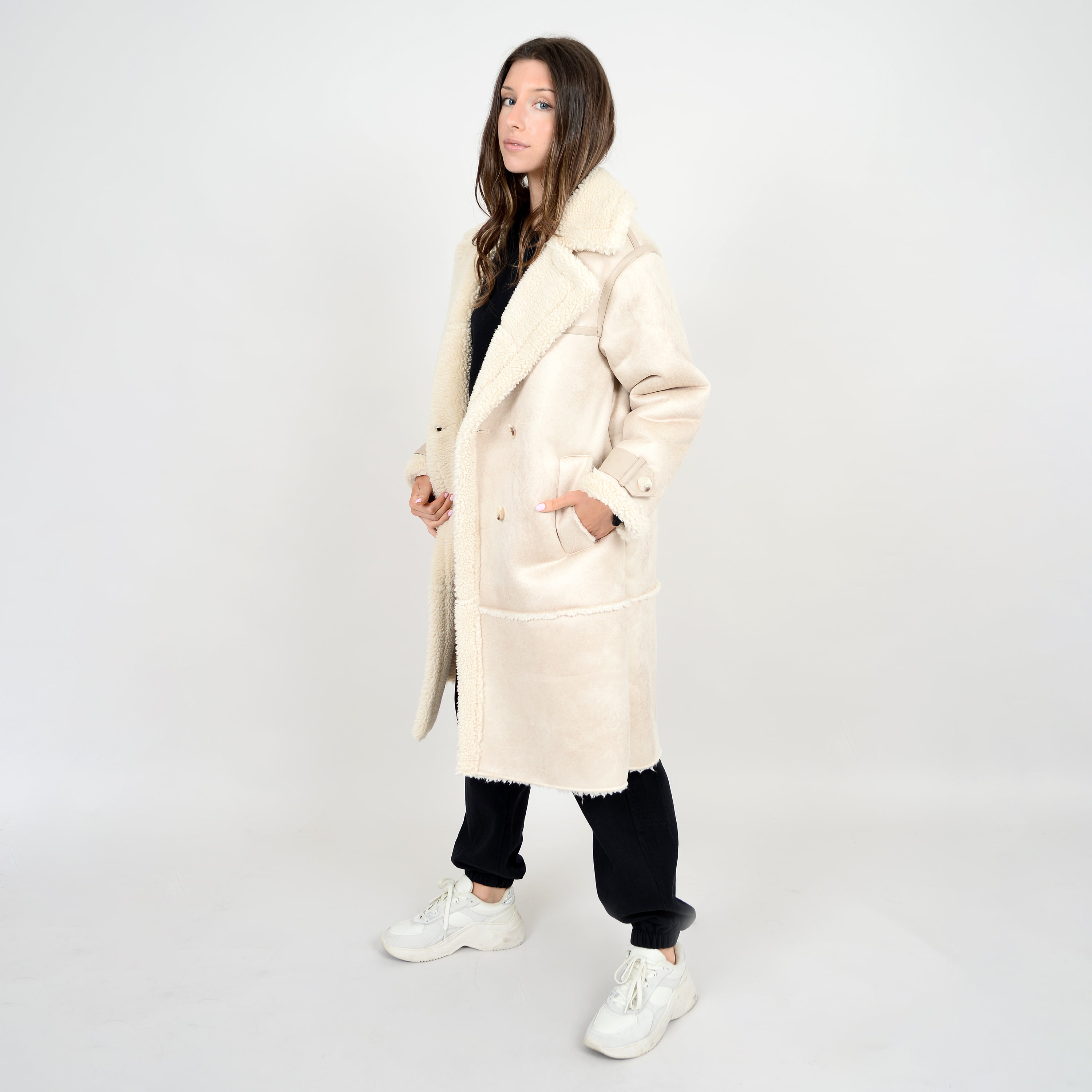 NILA DOUBLE BREASTED COAT