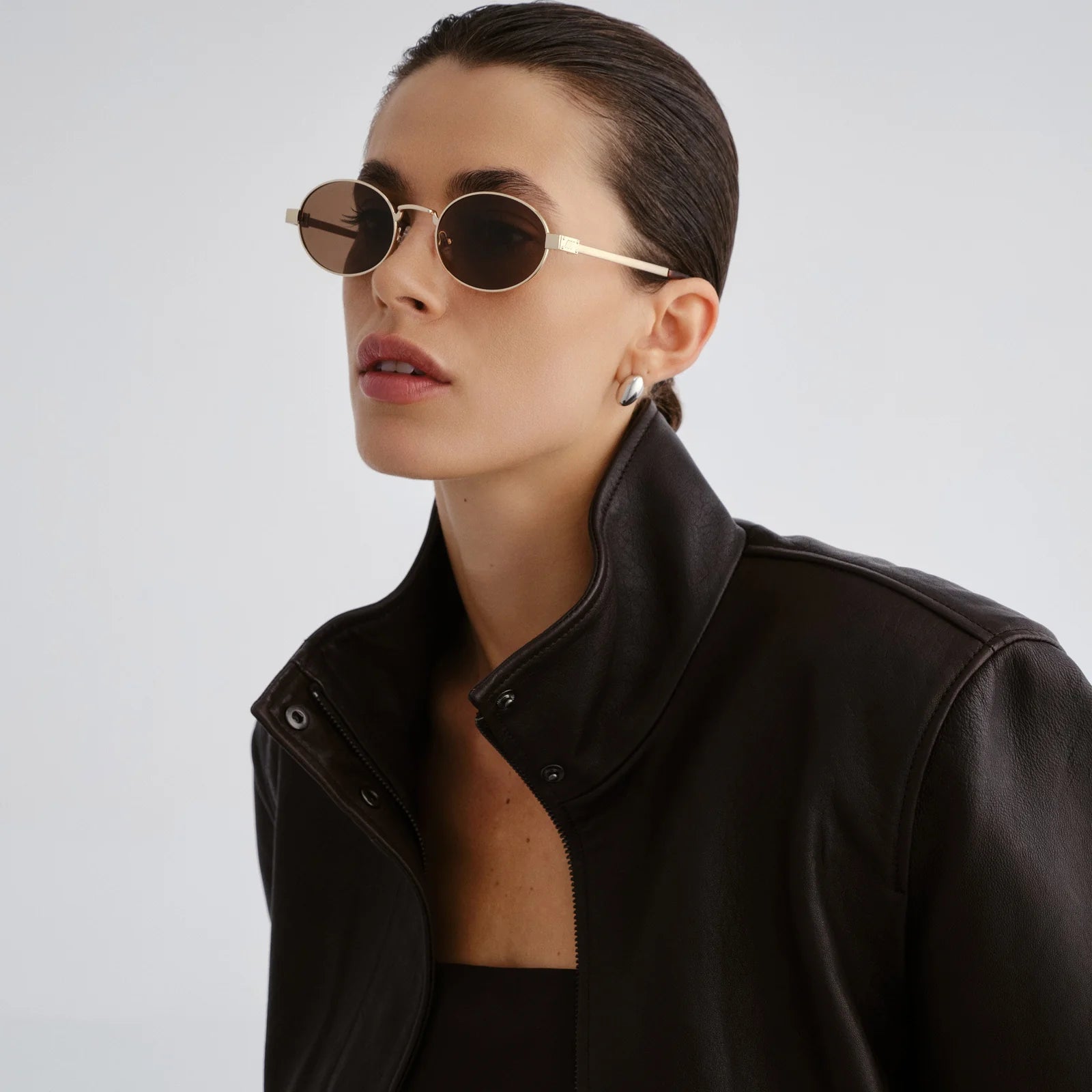 POSEIDON DEUX SUNGLASSES - GOLD BROWN POLARIZED