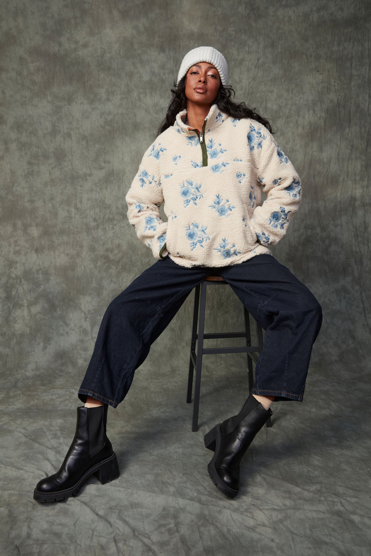 POPPY ANORAK ZIP UP