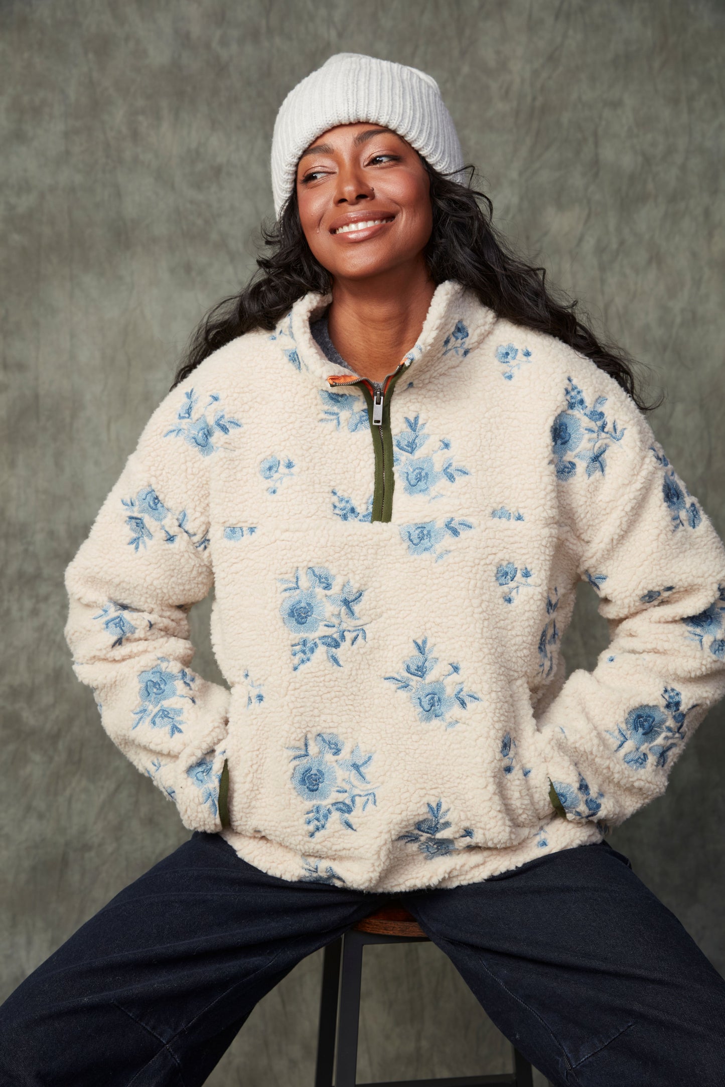 POPPY ANORAK ZIP UP