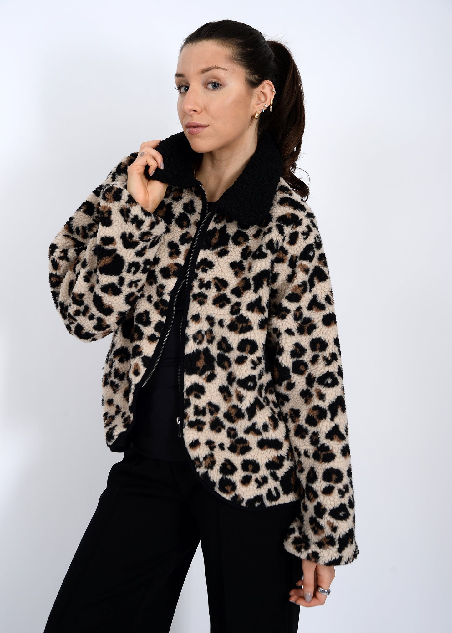 JOLINE SHERPA JACKET