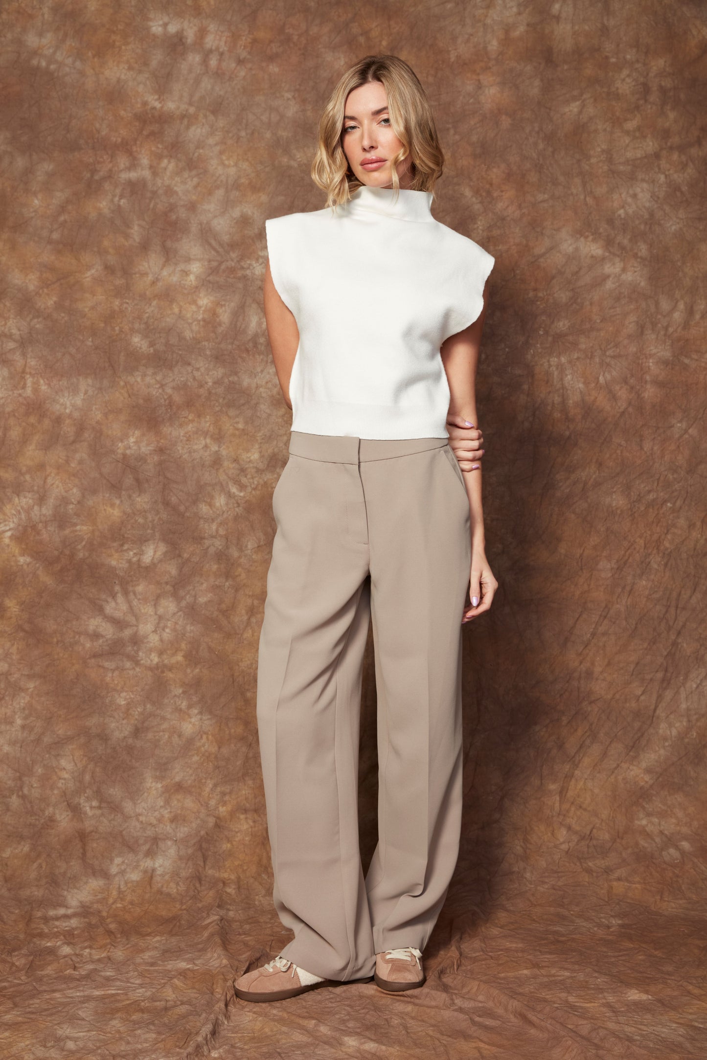 SELBY VEST - WINTER WHITE