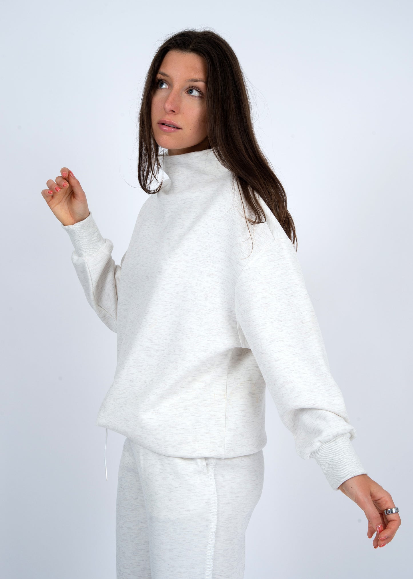 MORINA SWEATER - IVORY MELANGE