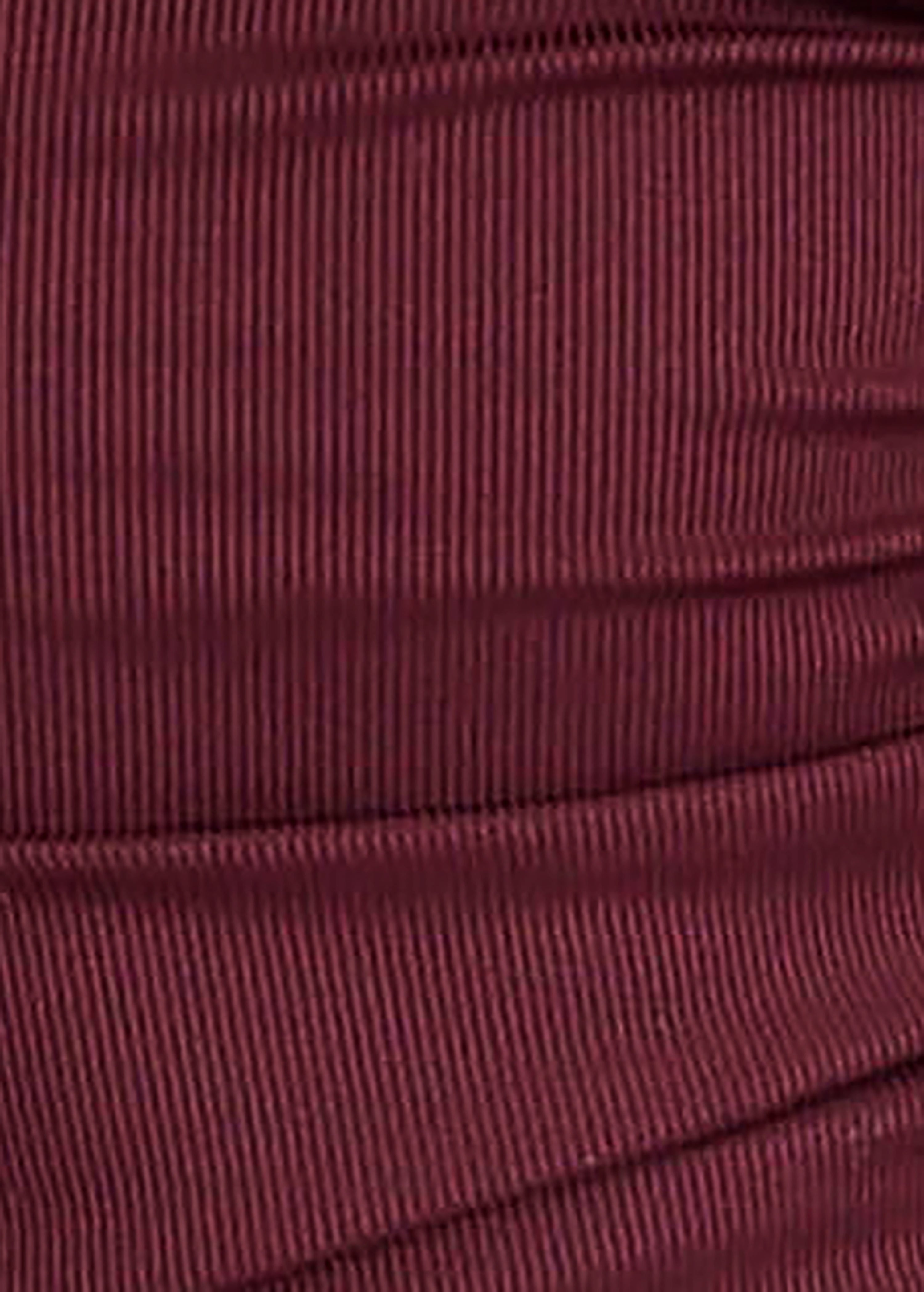 BRIVA RIB TOP - PRUNE
