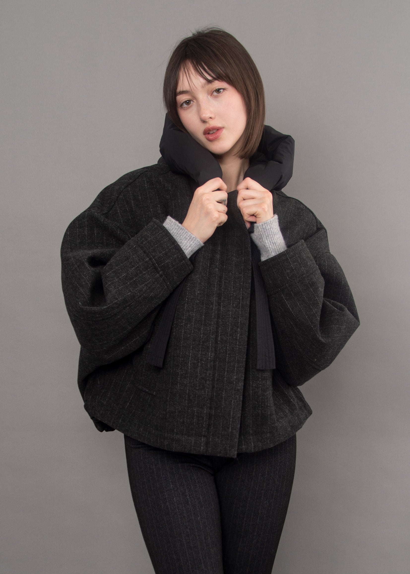 CALI PIN STRIPED JACKET