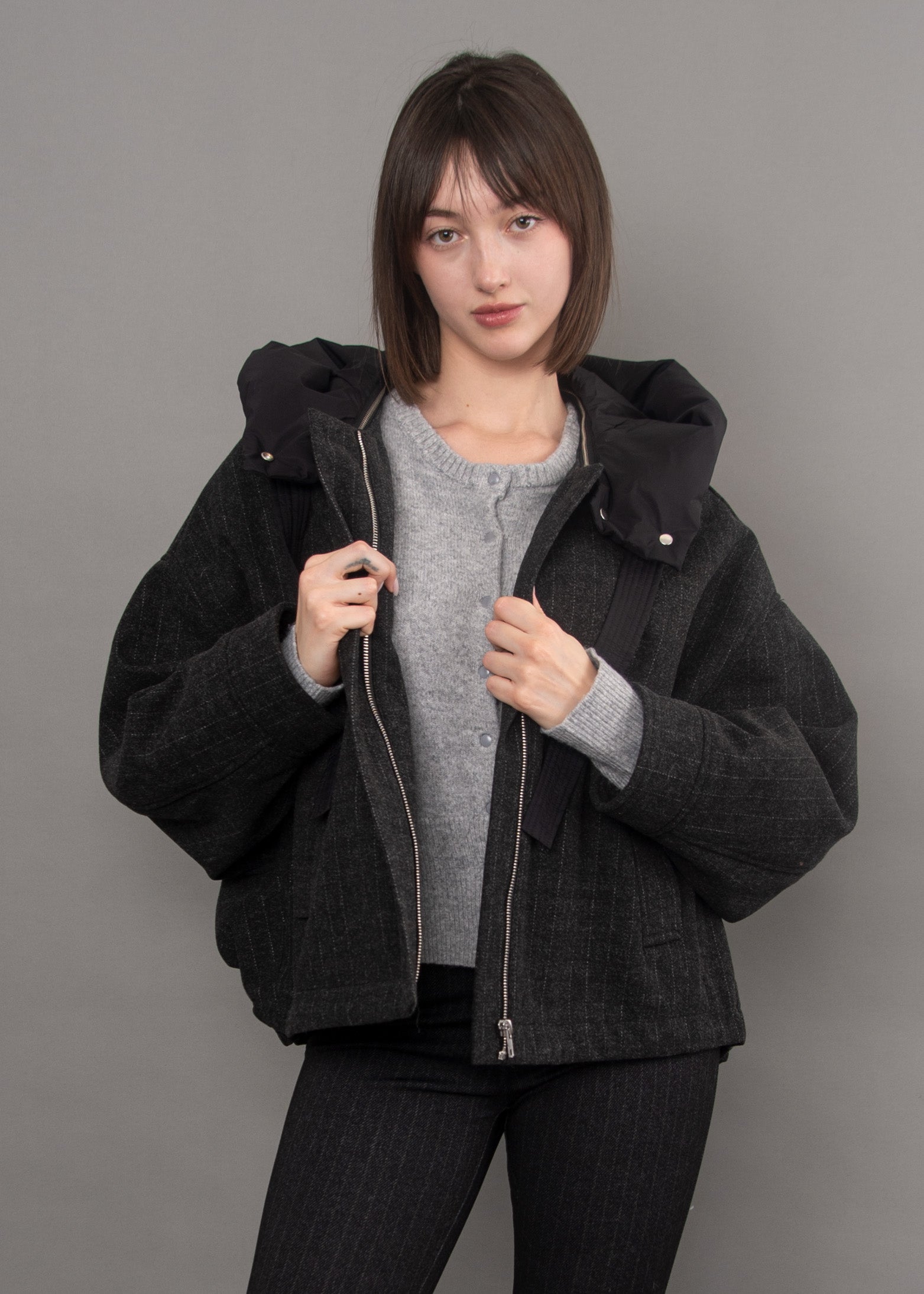CALI PIN STRIPED JACKET