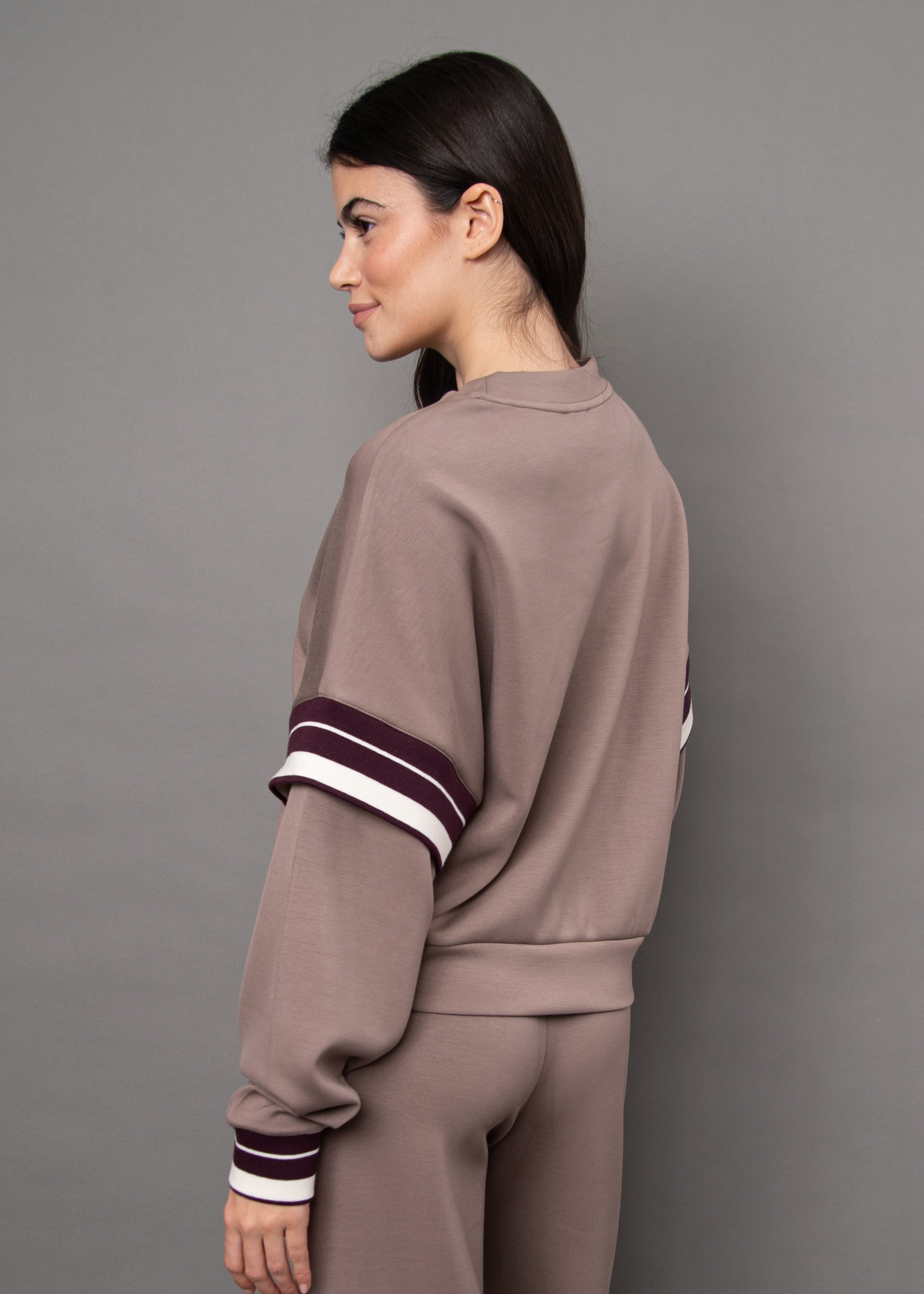 LUKA SOFT KNIT SWEATER - MOONROCK