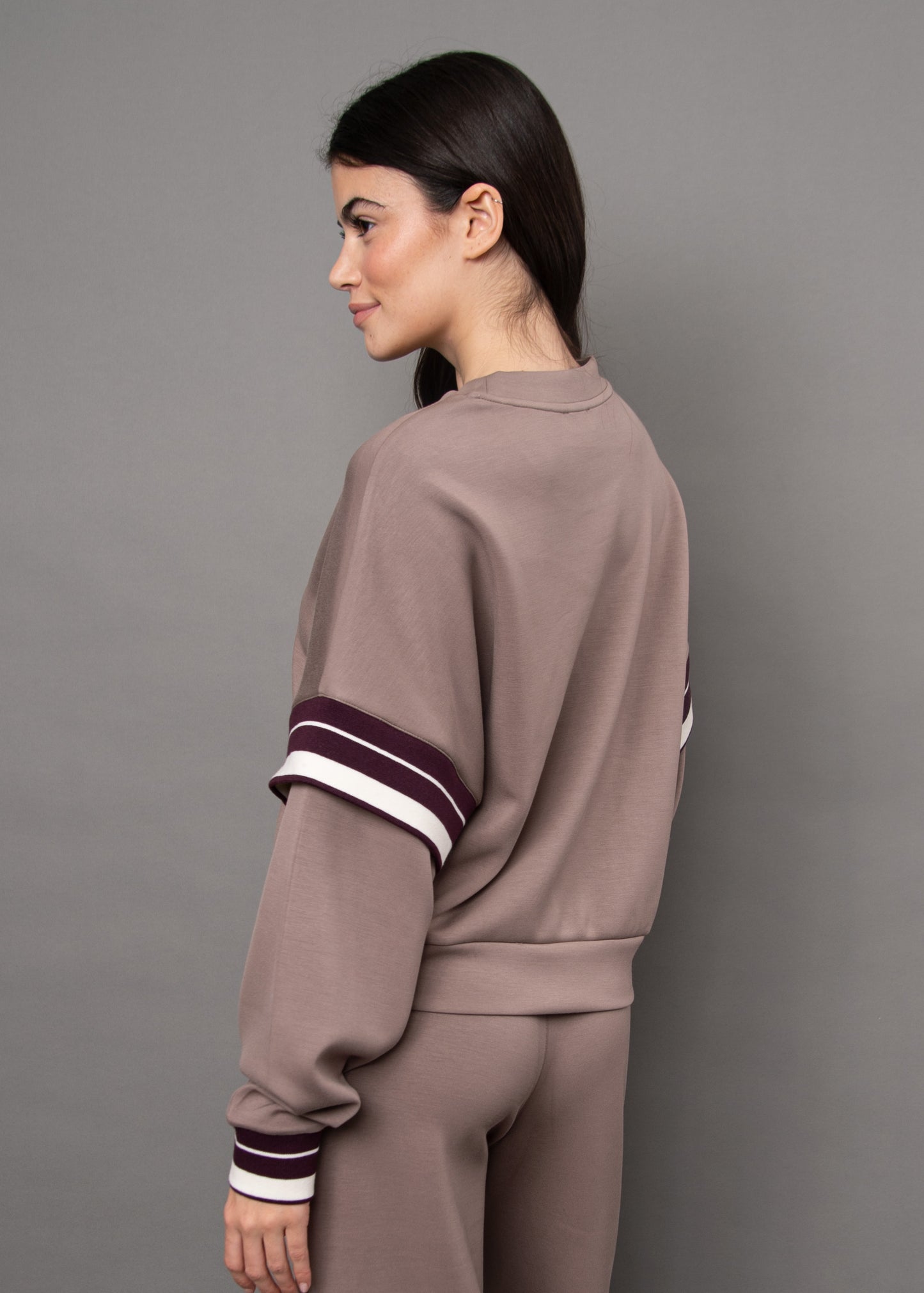 LUKA SOFT KNIT SWEATER - MOONROCK