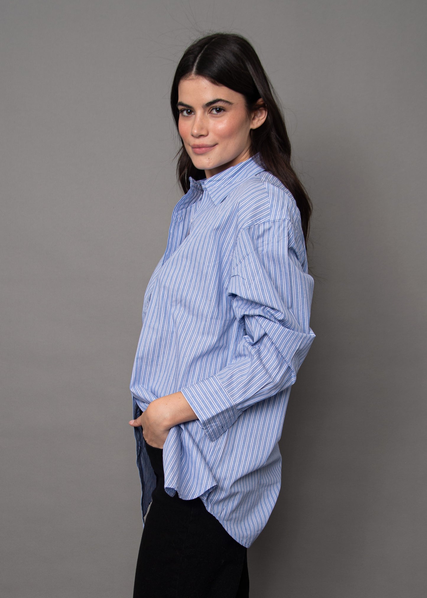 PADME STRIPED POPLIN SHIRT