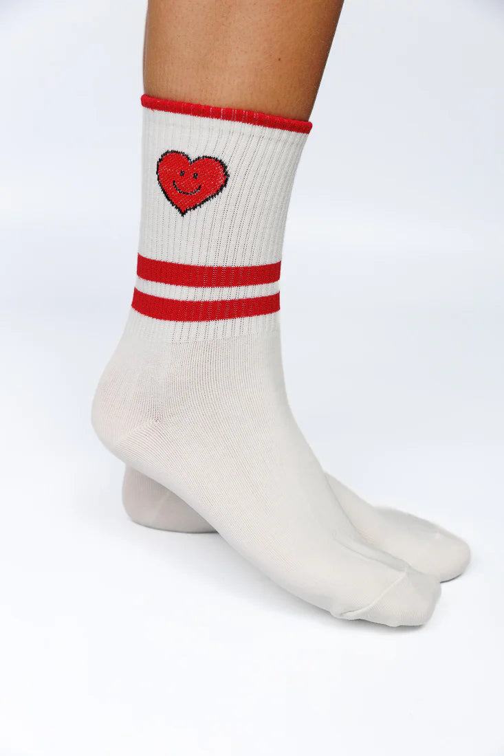 SMILING HEART SOCKS