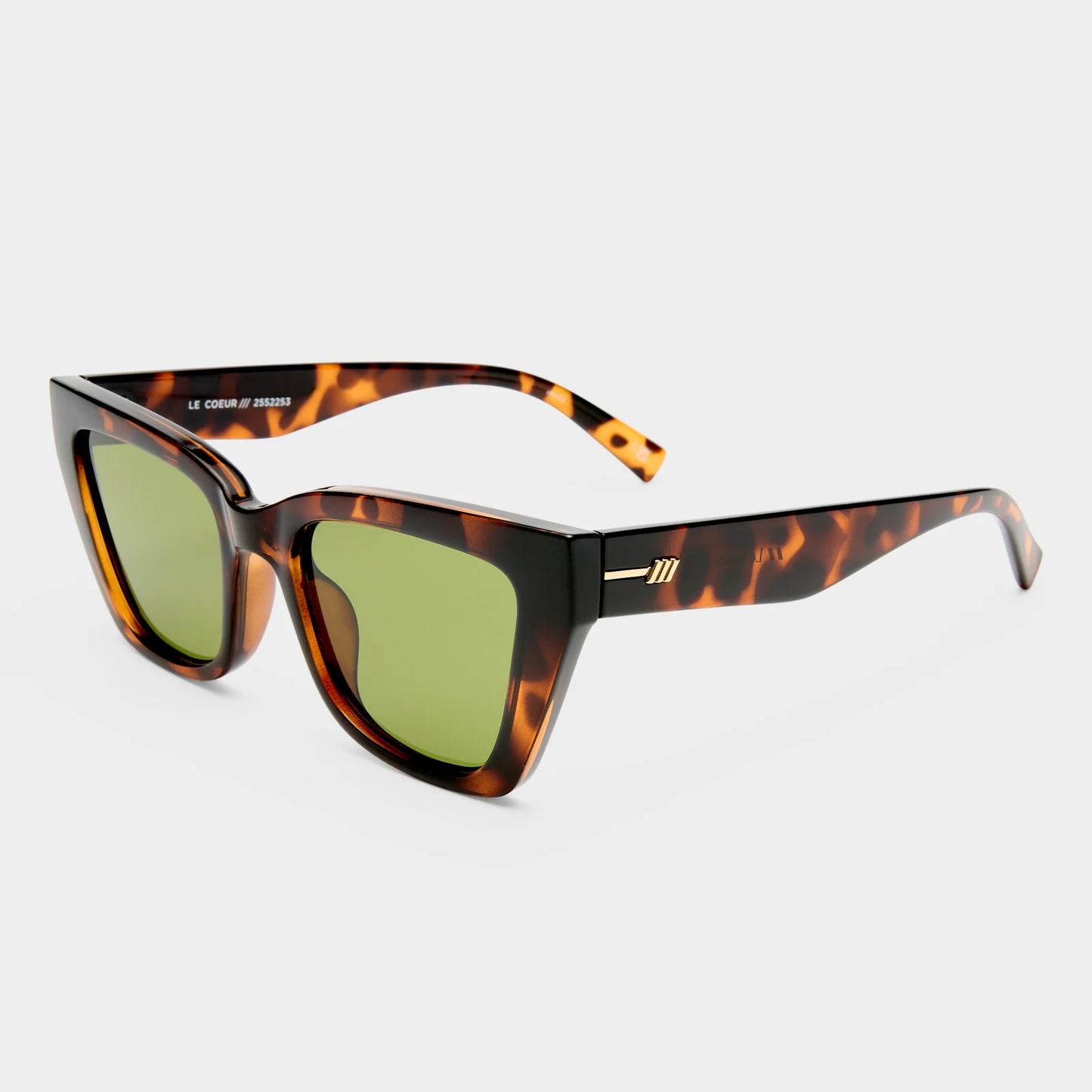 LE COEUR SUNGLASSES - DARK TORT