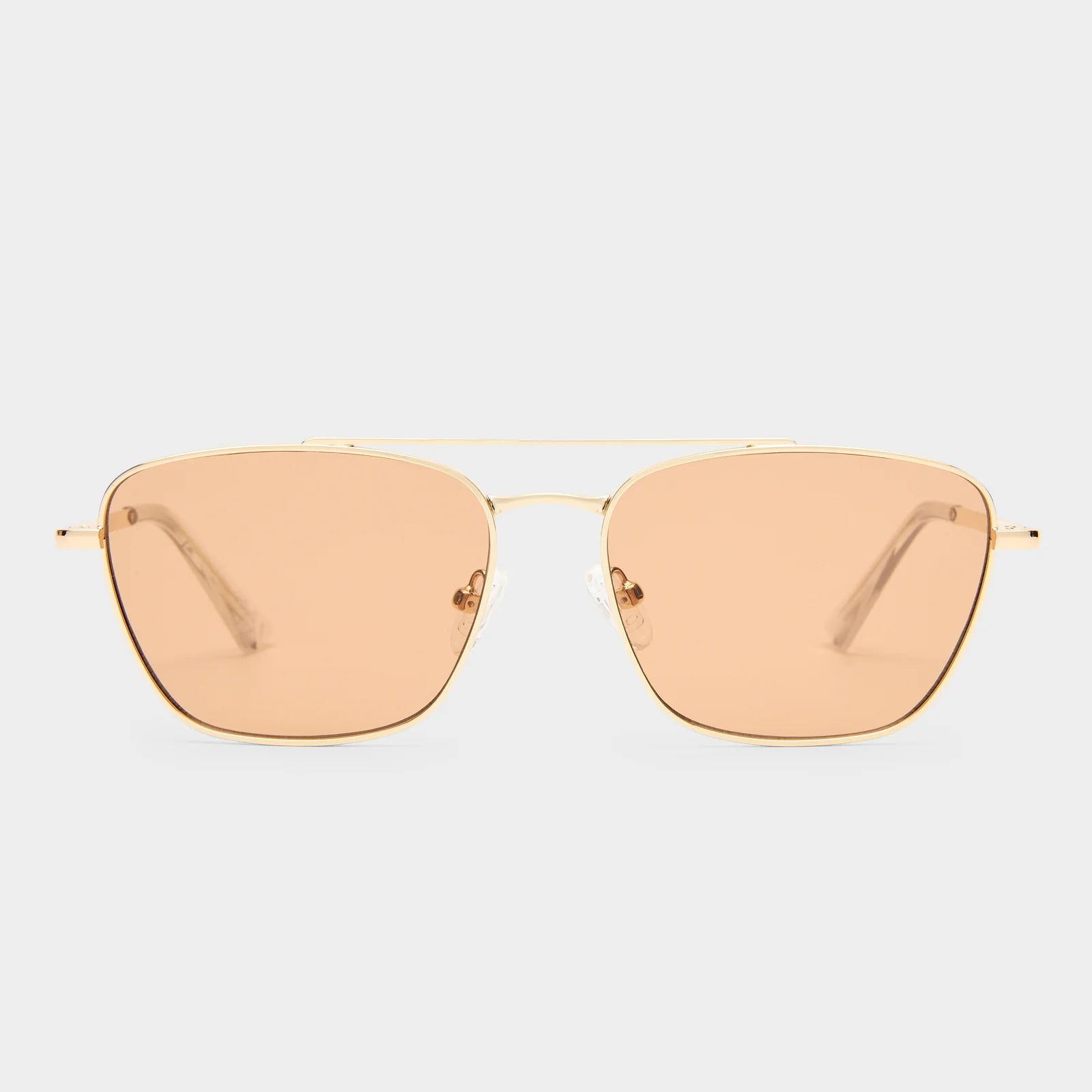 DIAMETRIC II SUNGLASSES - GOLD CHOCOLATE