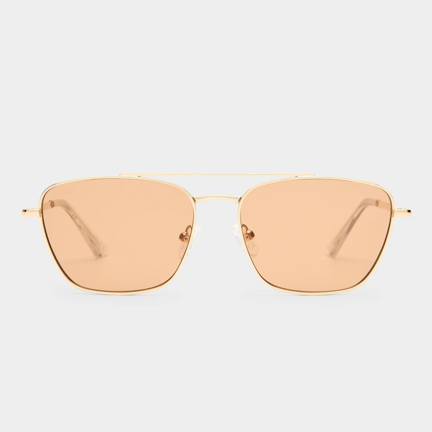 DIAMETRIC II SUNGLASSES - GOLD CHOCOLATE