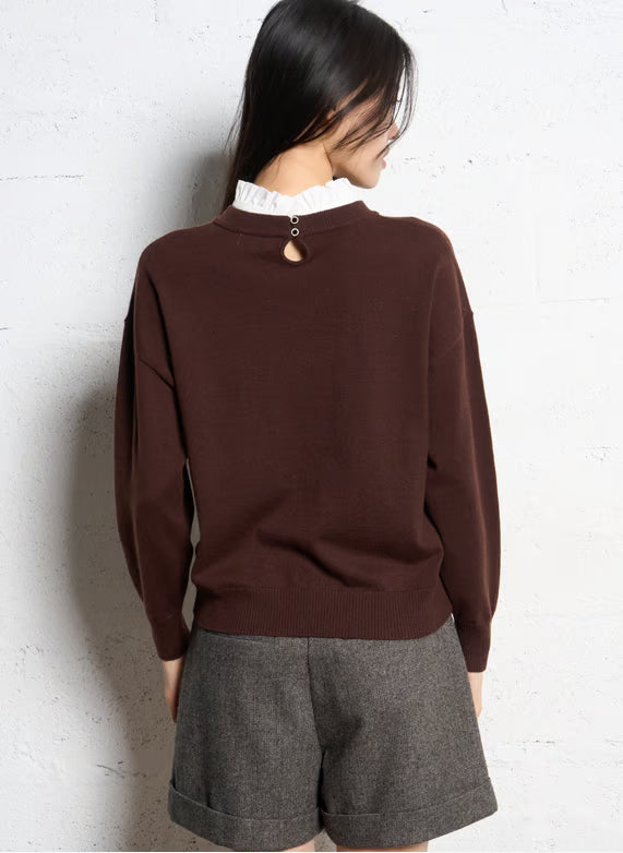 PICOLA SWEATER - PRUNE