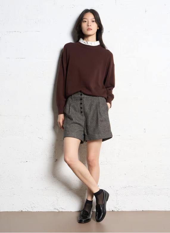 PICOLA SWEATER - PRUNE