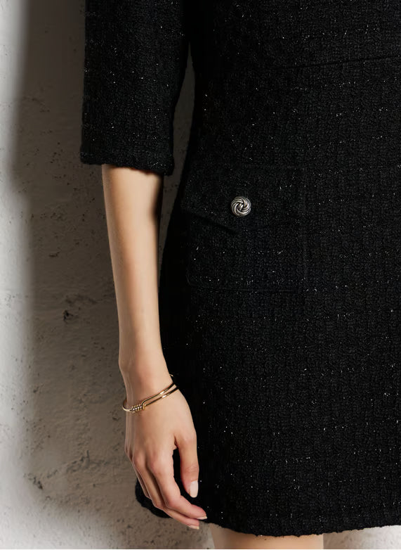 CALVIN DRESS - NOIR