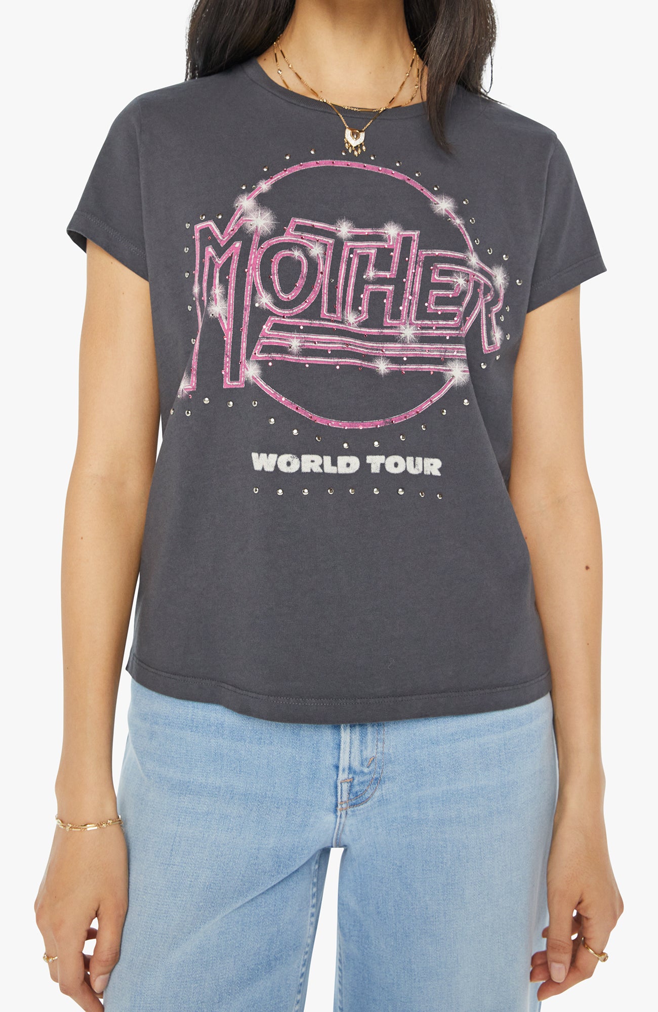 THE BOXY GOODIE GOODIE - MOTHER WORLD TOUR TEE