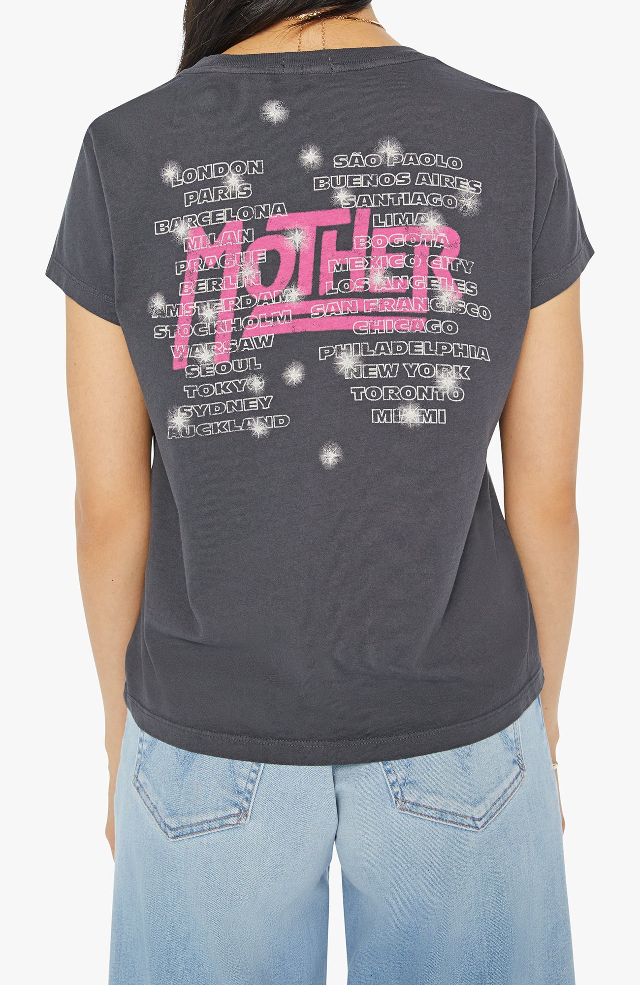 THE BOXY GOODIE GOODIE - MOTHER WORLD TOUR TEE