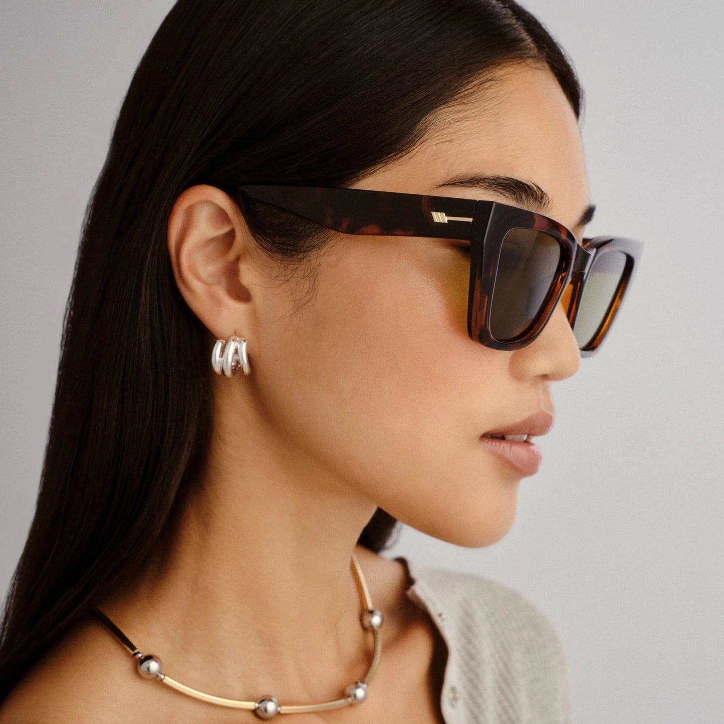 LE COEUR SUNGLASSES - DARK TORT