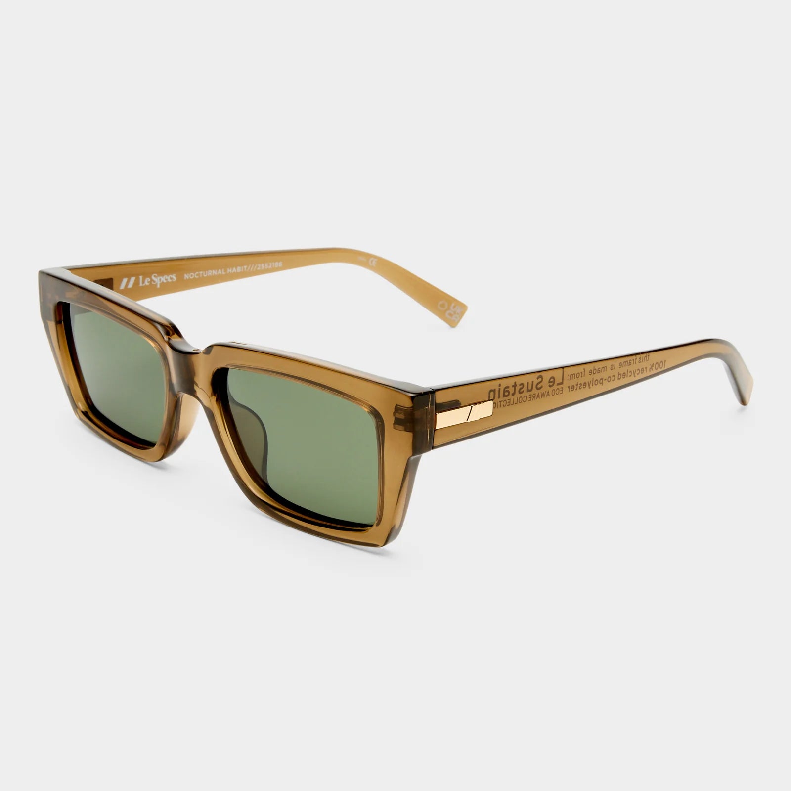 NOCTURNAL HABIT SUNGLASSES - UMBER