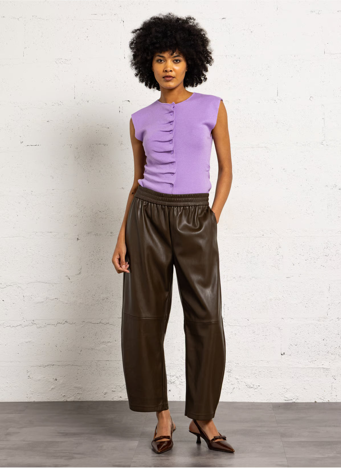 JUST PANT - KHAKI