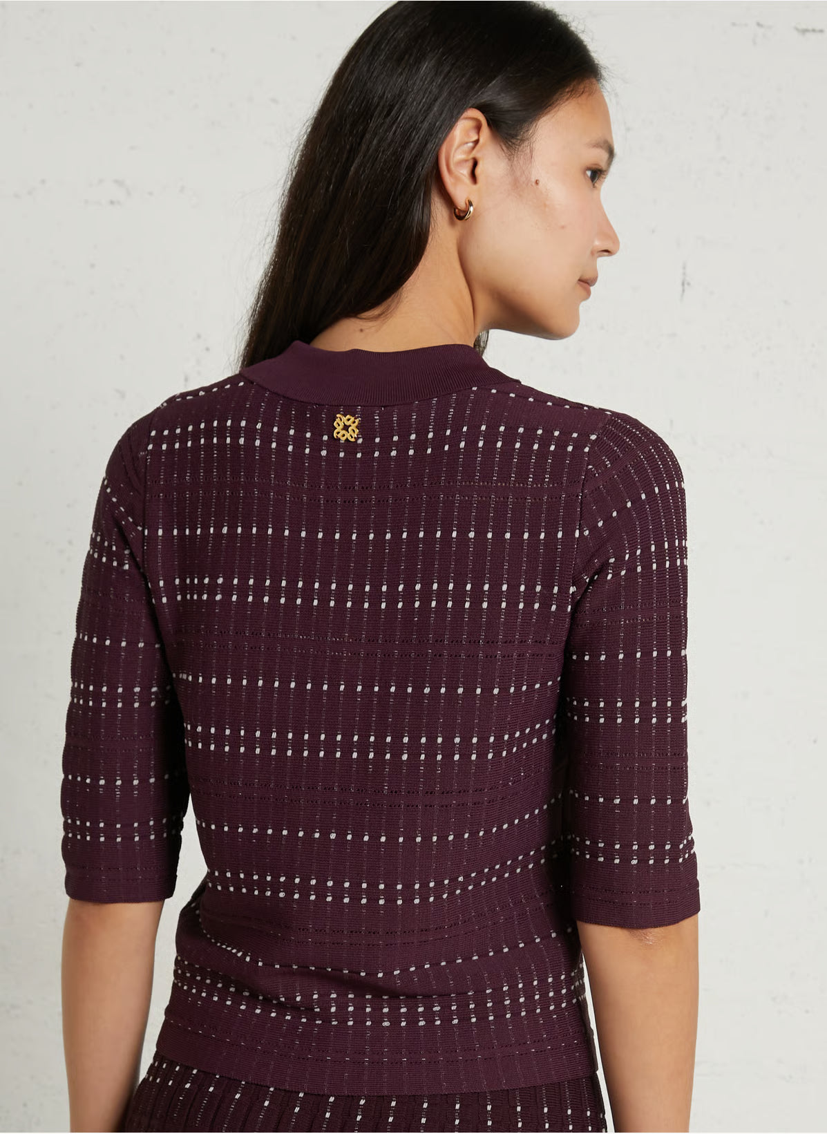 PIXI SWEATER - PRUNE