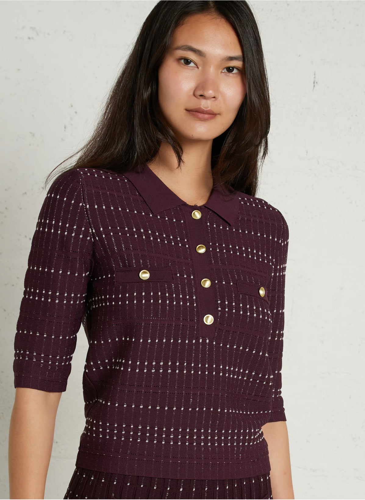 PIXI SWEATER - PRUNE