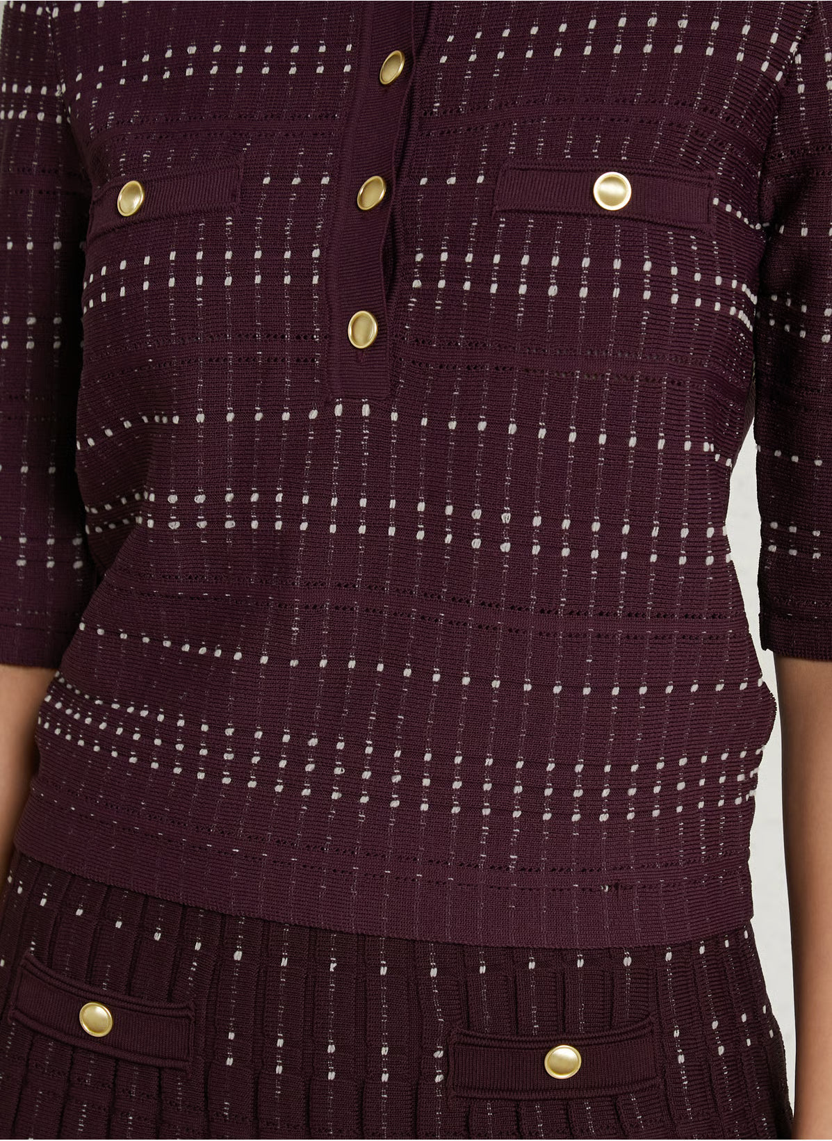 PIXI SWEATER - PRUNE