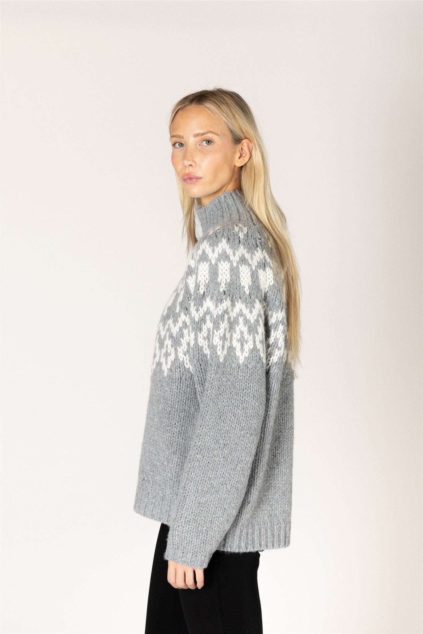 AGGIE FAIR ISLE SWEATER
