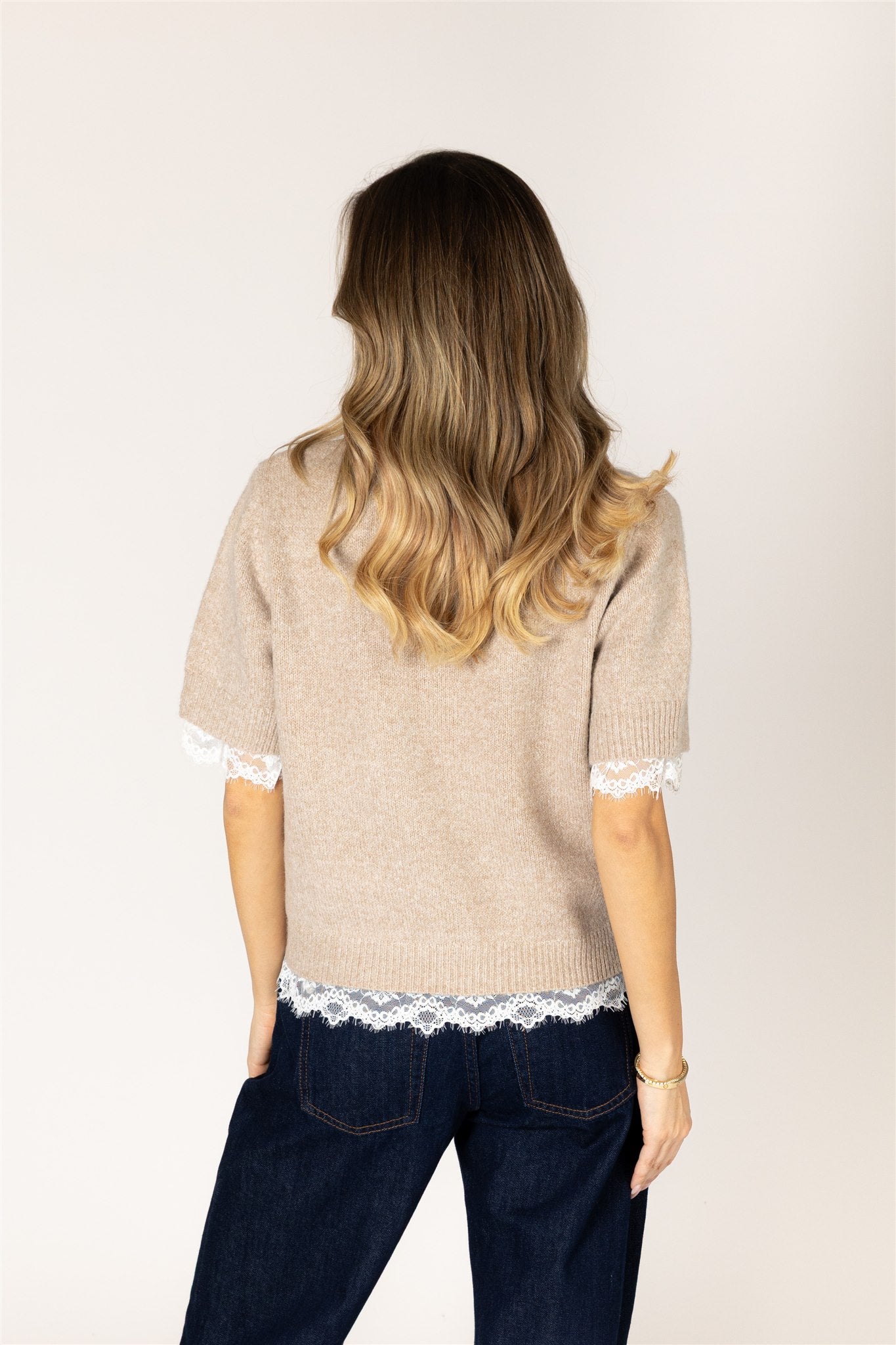 AVA SHORT SLEEVE SWEATER