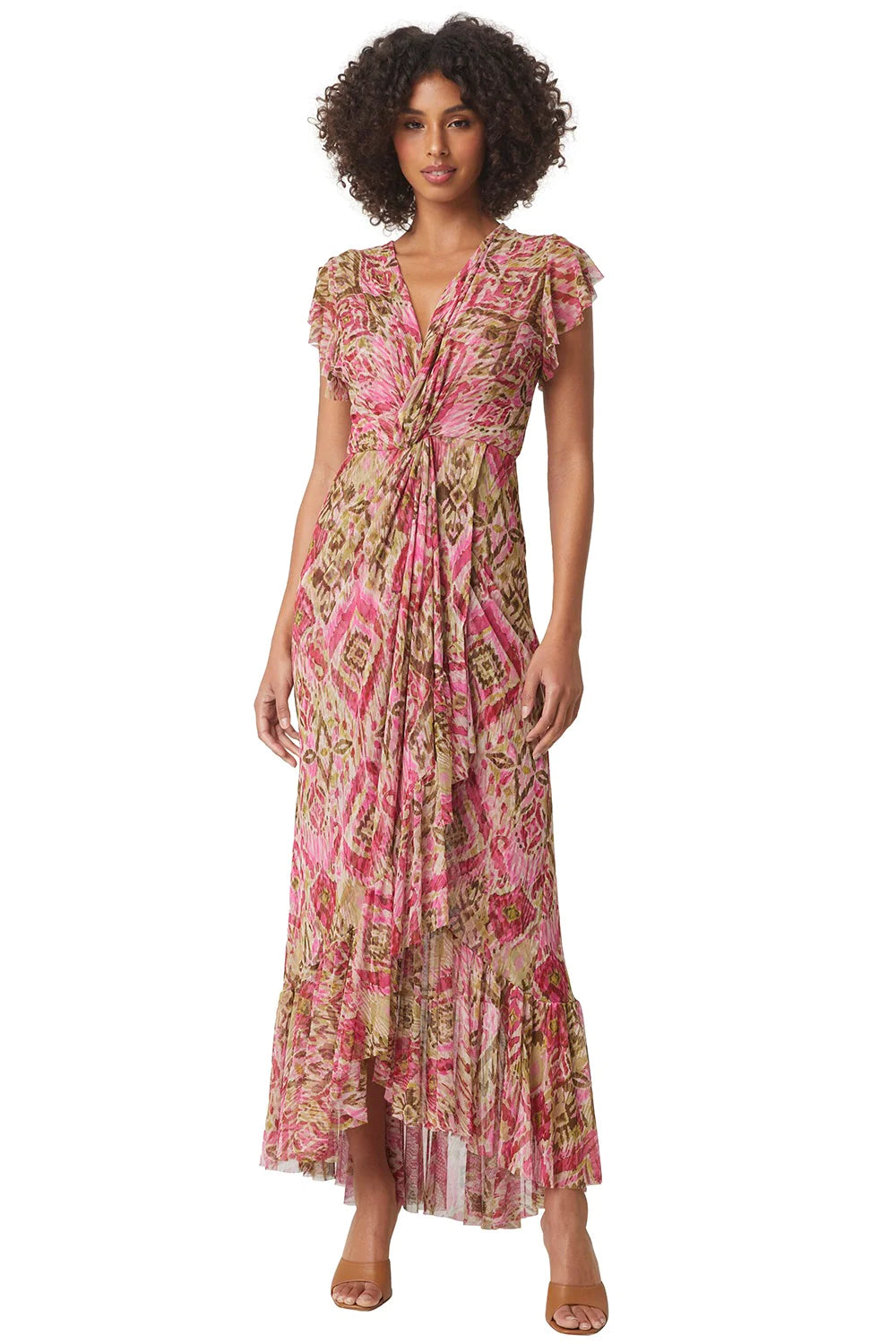 AVALINE DRESS - SUMMER IKAT