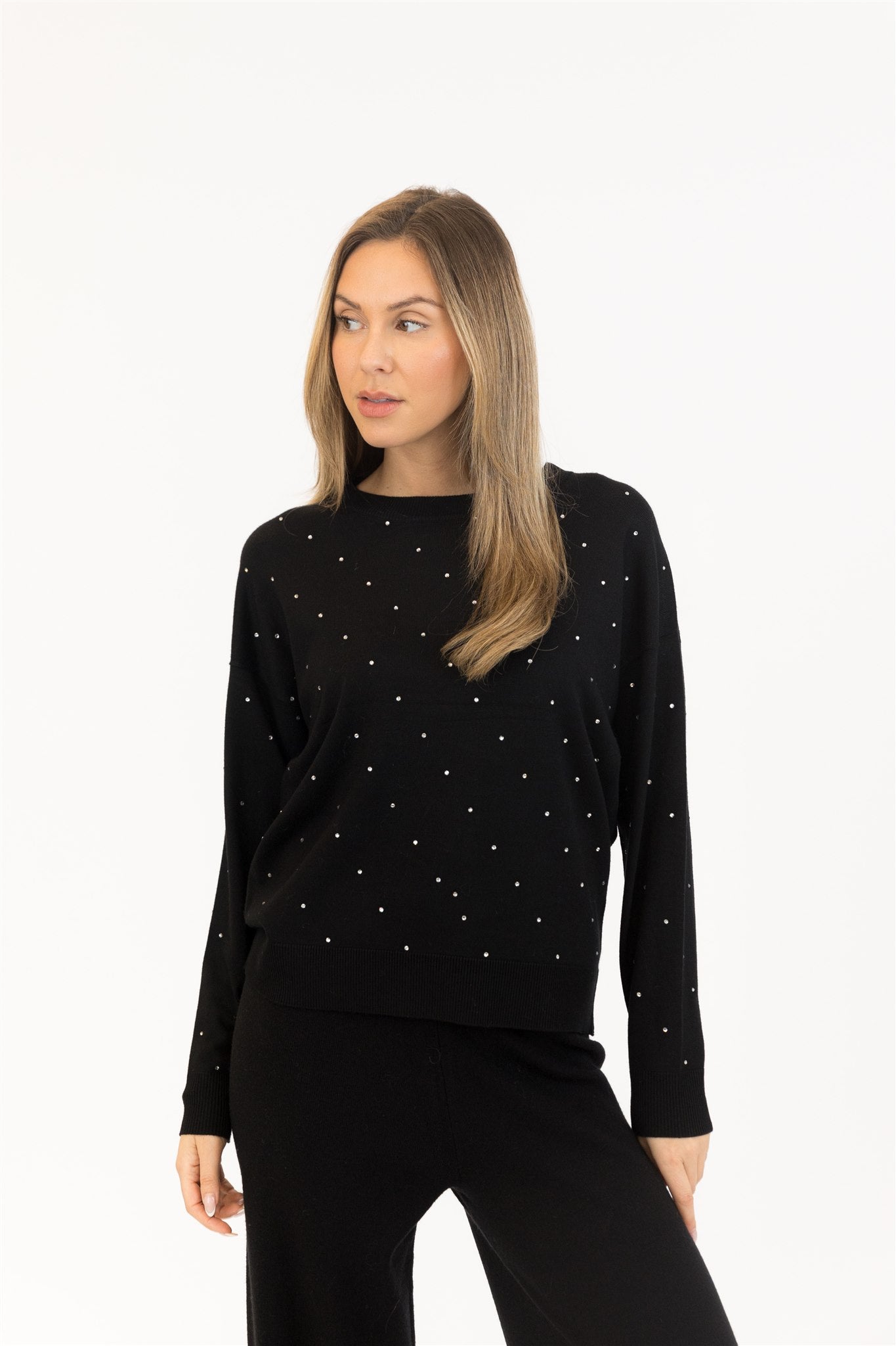 BIANCA CRYSTAL SWEATER