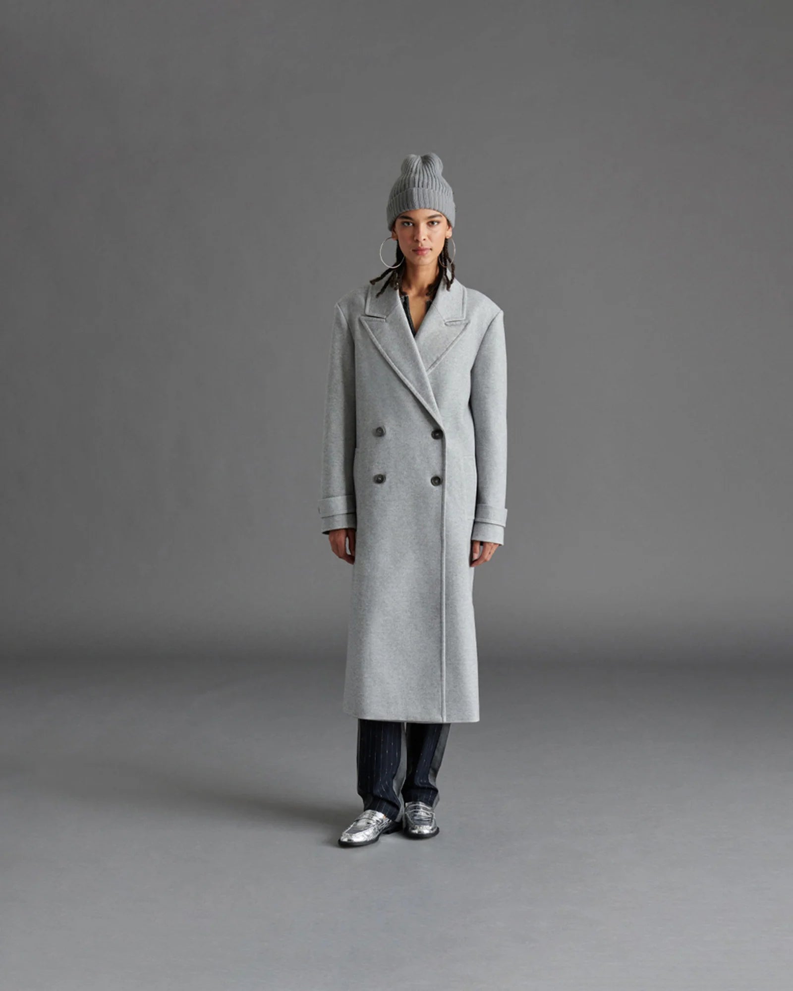 PRINCE COAT - LIGHT GREY