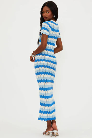 EMORY DRESS - COASTAL WAVES
