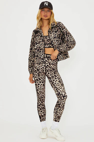 CASEN JACKET - MYSTIC LEOPARD