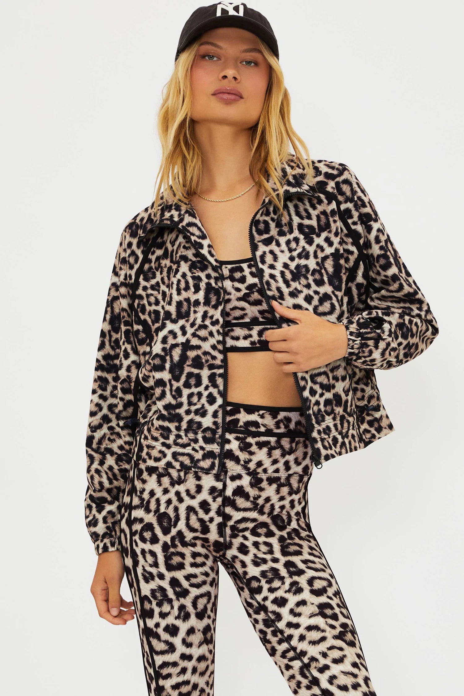 CASEN JACKET - MYSTIC LEOPARD