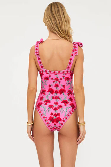 AKIRA SWIMSUIT - REDWOOD FLORAL