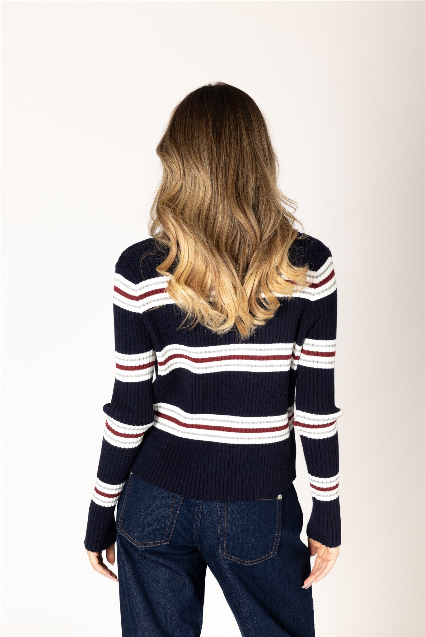 BREE STRIPE CARDIGAN