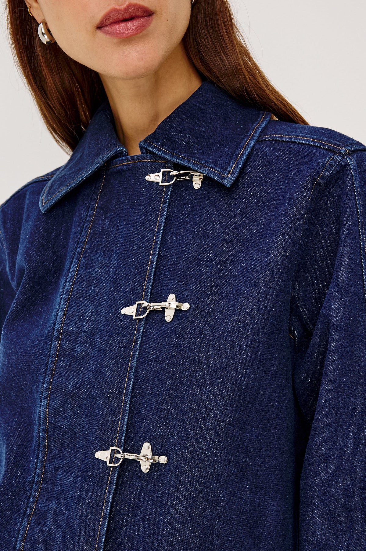 BROOKE JACKET - RINSE INDIGO