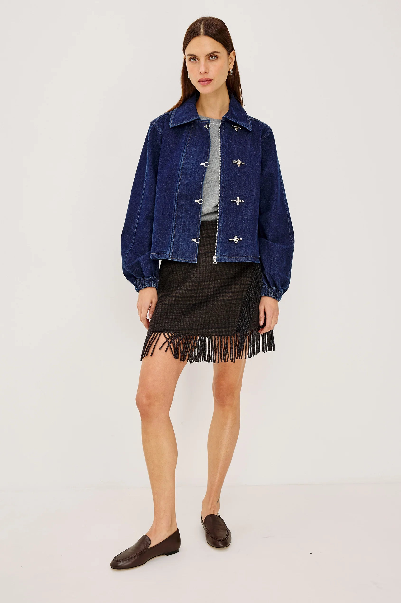 BROOKE JACKET - RINSE INDIGO