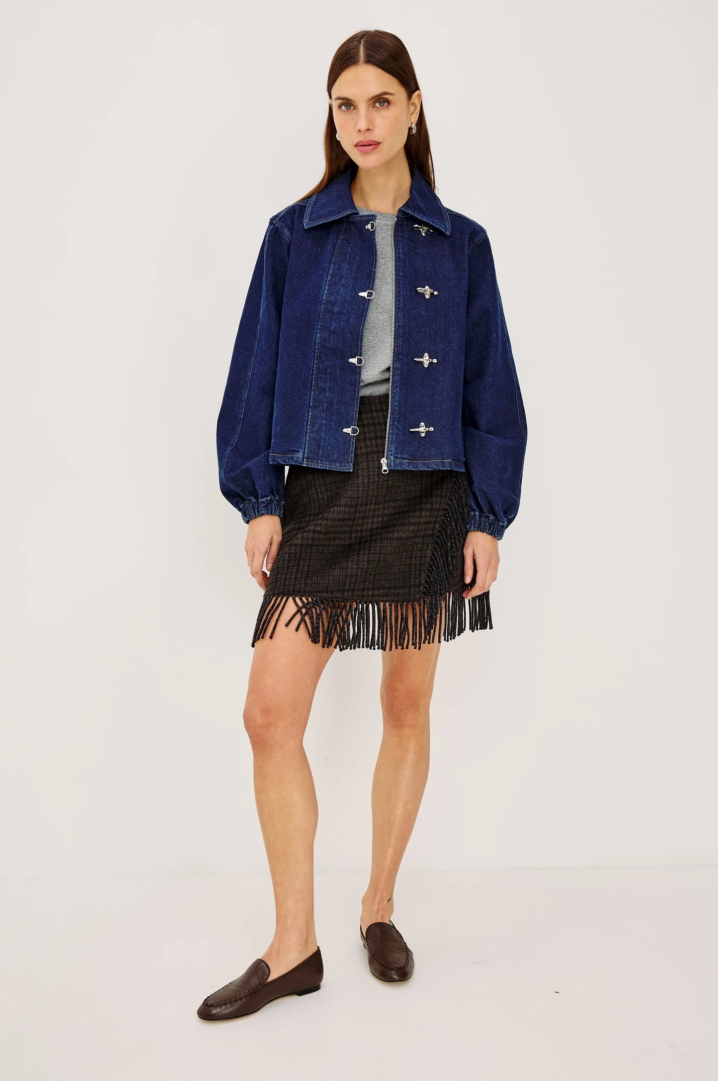 BROOKE JACKET - RINSE INDIGO