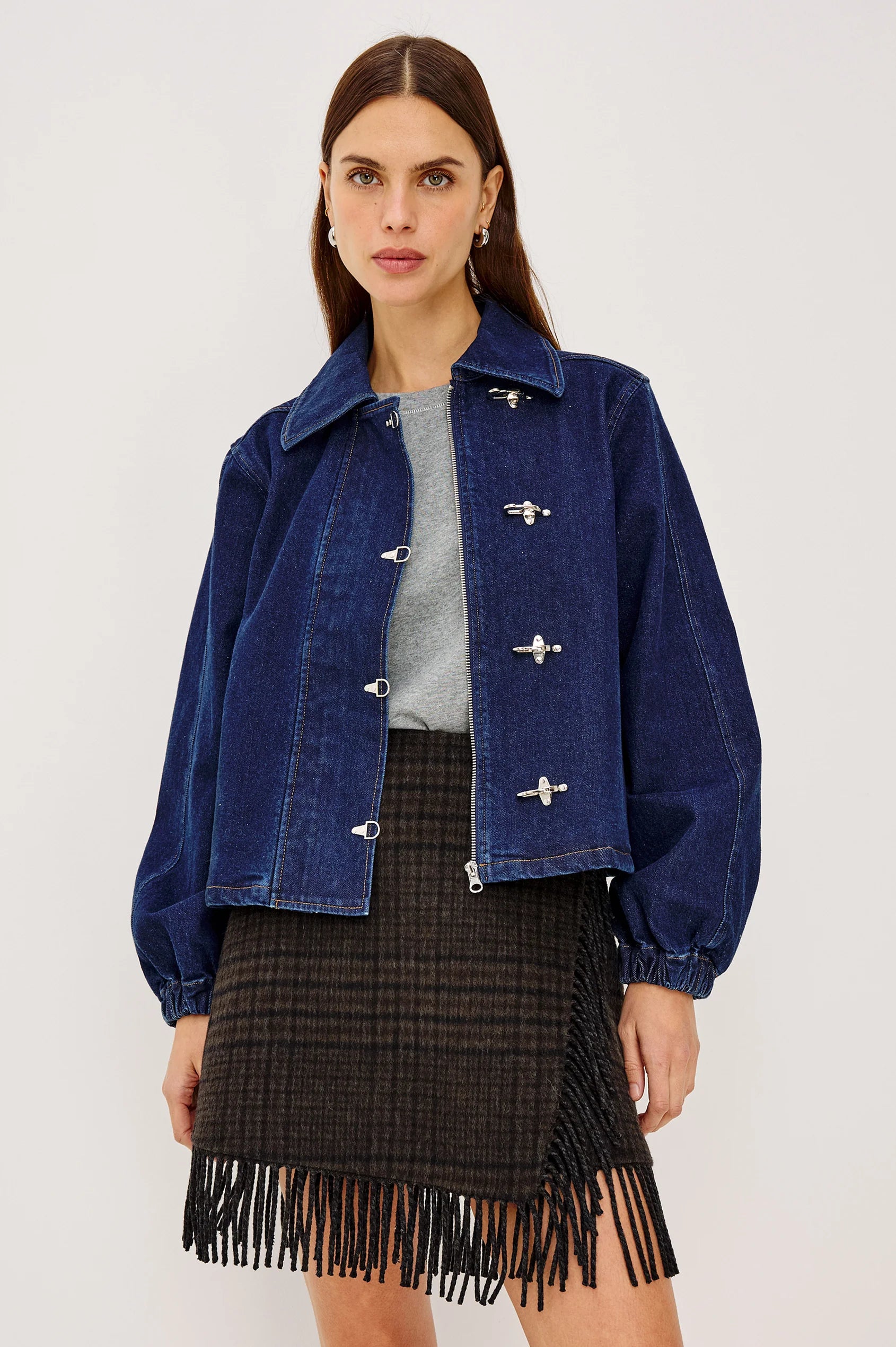 BROOKE JACKET - RINSE INDIGO