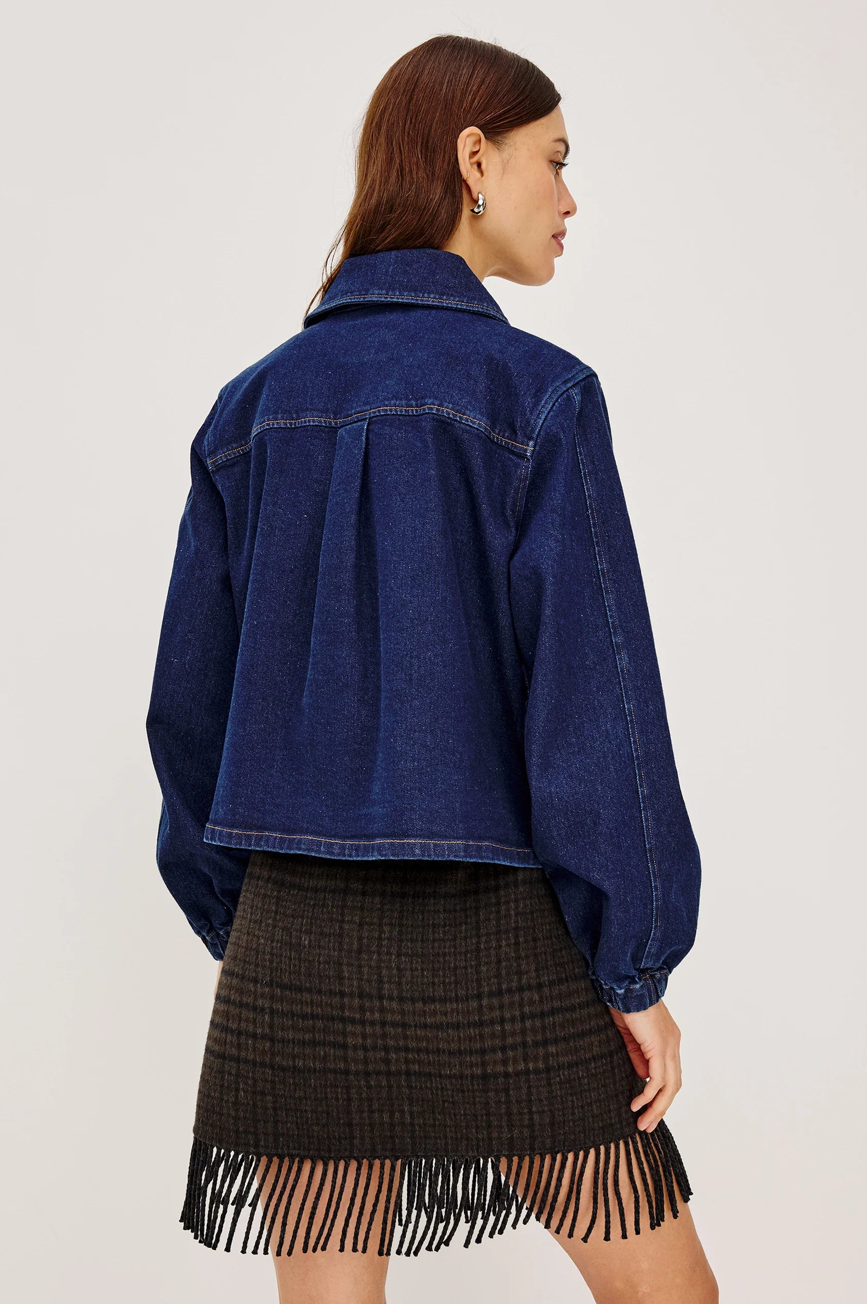BROOKE JACKET - RINSE INDIGO