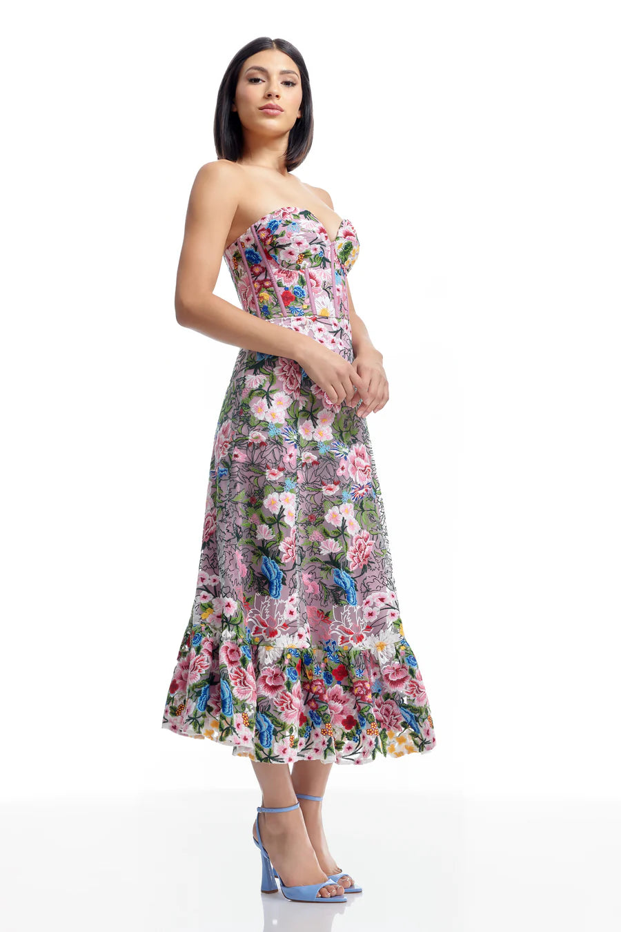CARINA DRESS - BLUSH