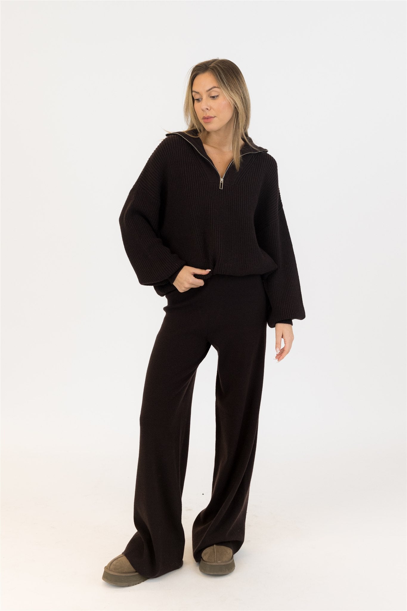PICO PANT - CHOCOLATE BROWN