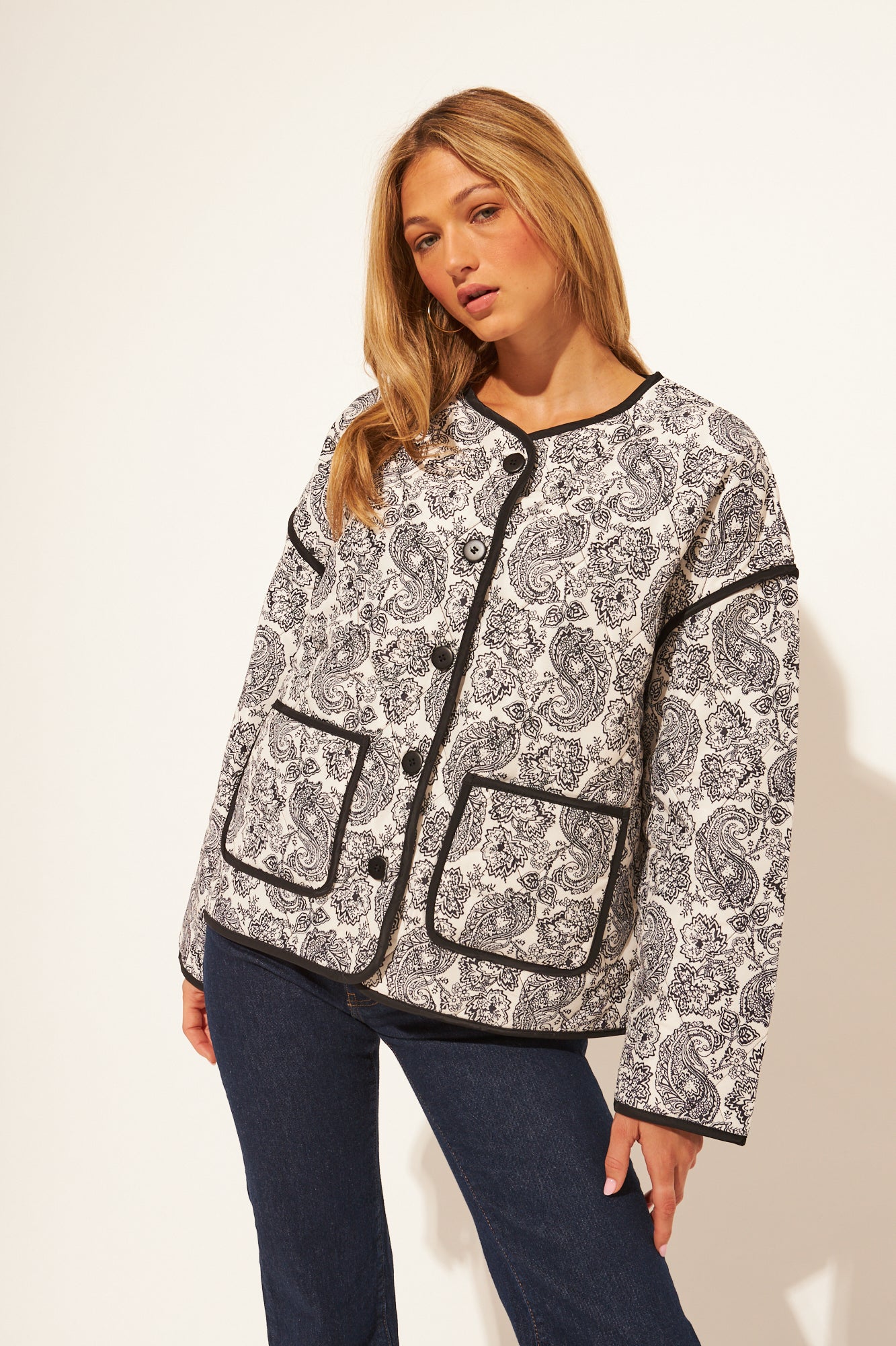 CLAUDE QUILTED JACKET