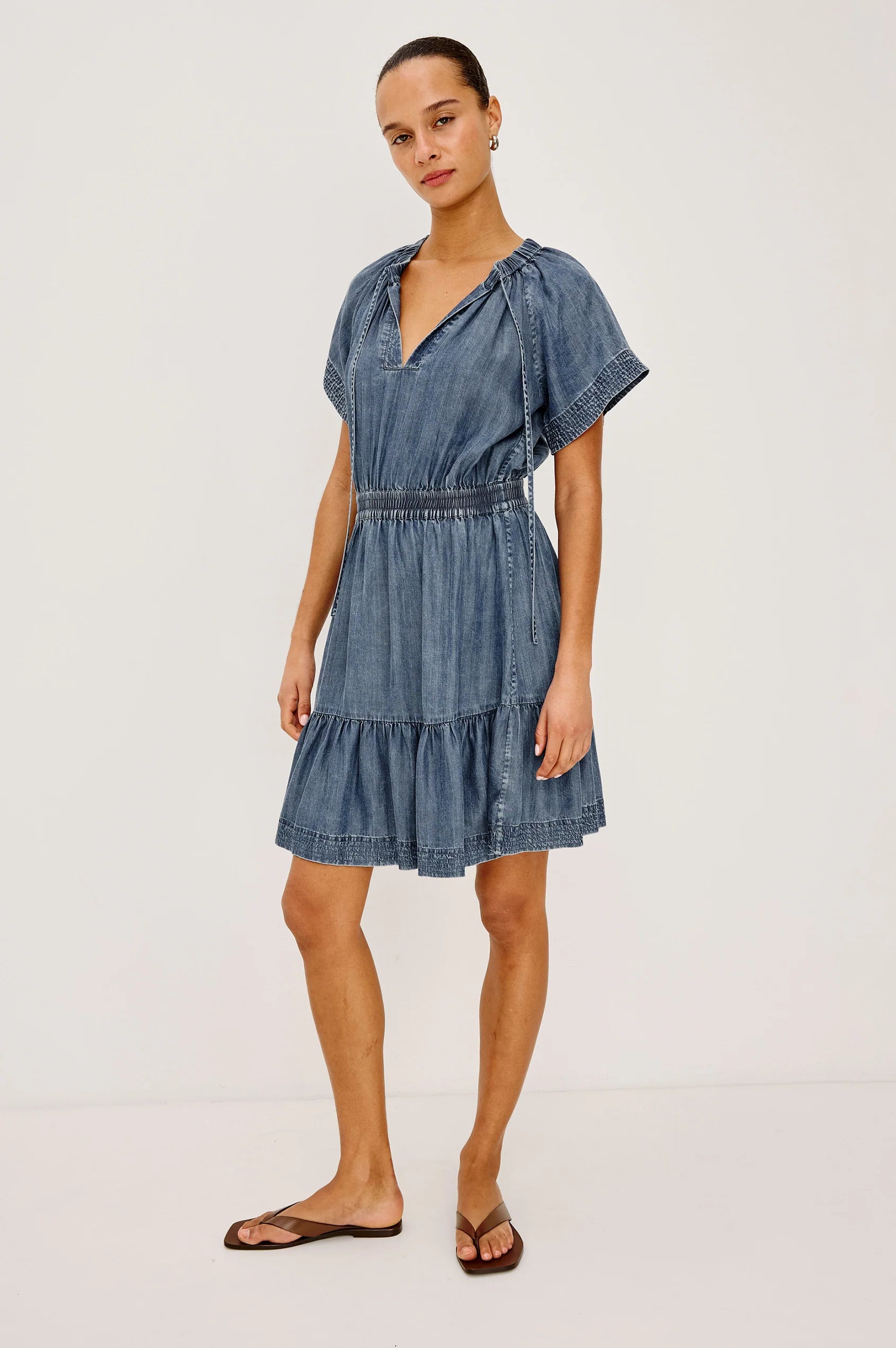 CORVERA DRESS - BLUE RIDGE