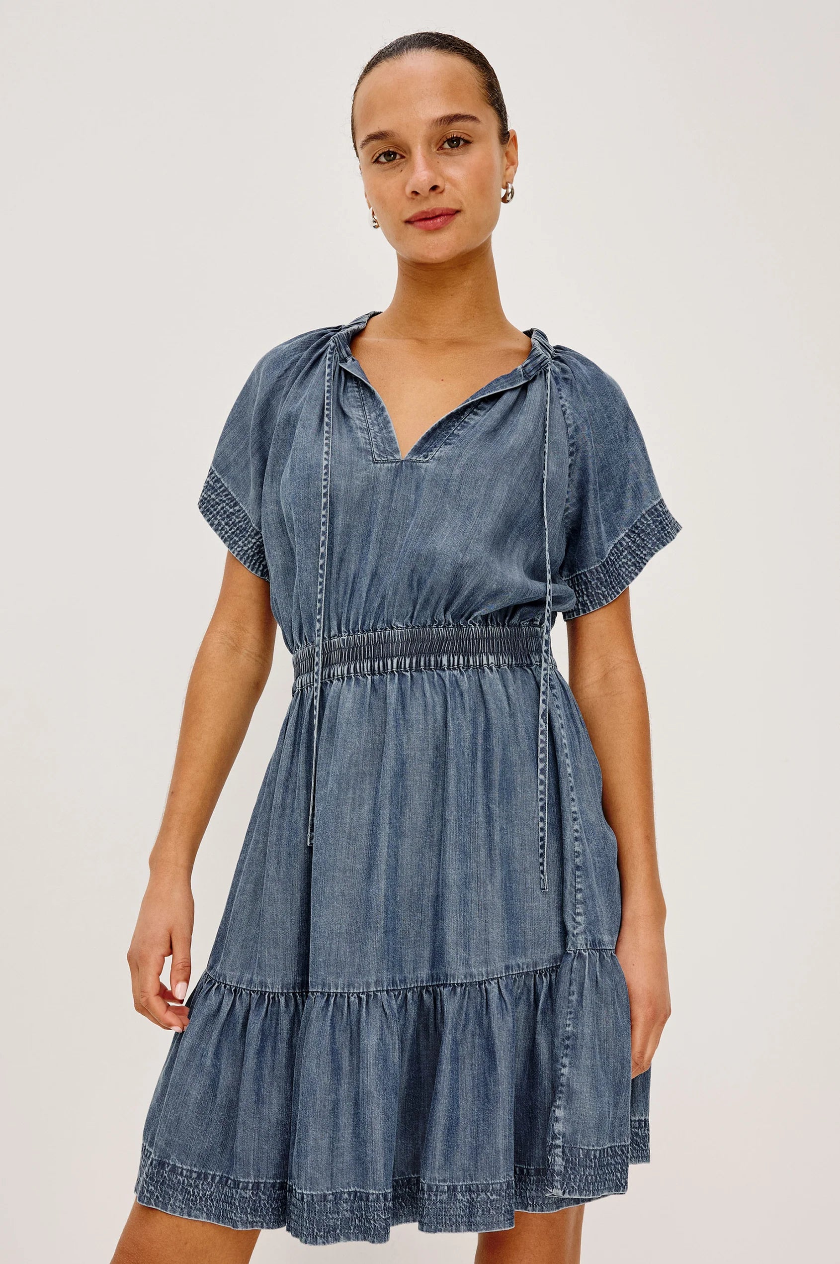 CORVERA DRESS - BLUE RIDGE